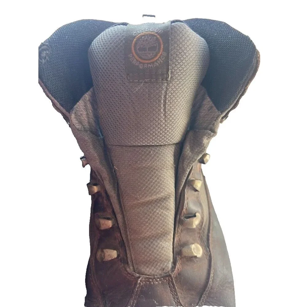 Timberland Mens Chocorua Mid Waterproof Hiker Trail Gore-Tex Men's 12 BrownGreen